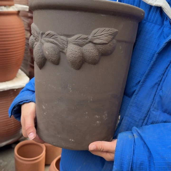 花盆紫砂口25高31宜兴紫砂