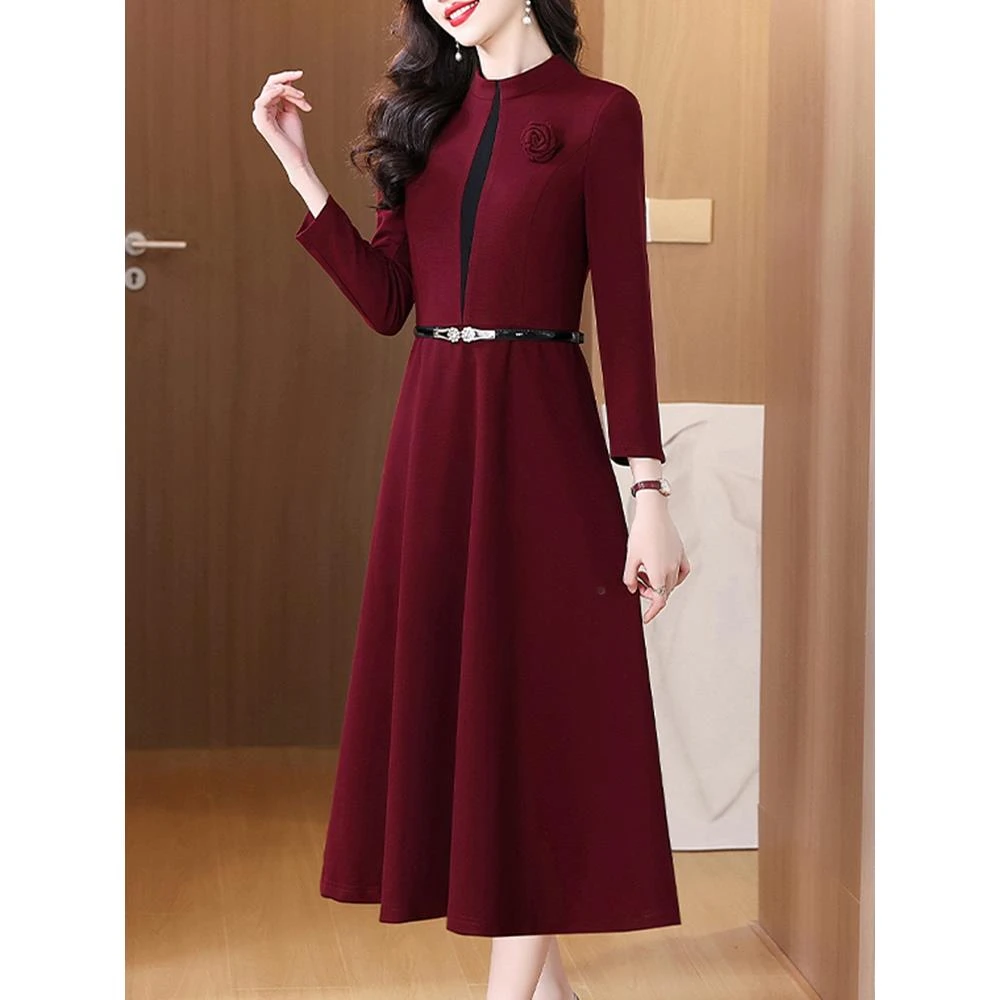 樱鲜十月份喜婆婆婚宴装2025秋冬新款婚礼服妈妈礼服高端轻奢女