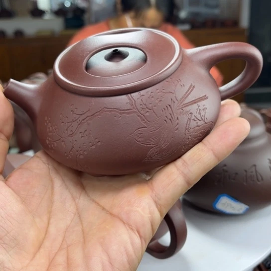 茶壶紫砂紫砂等传统