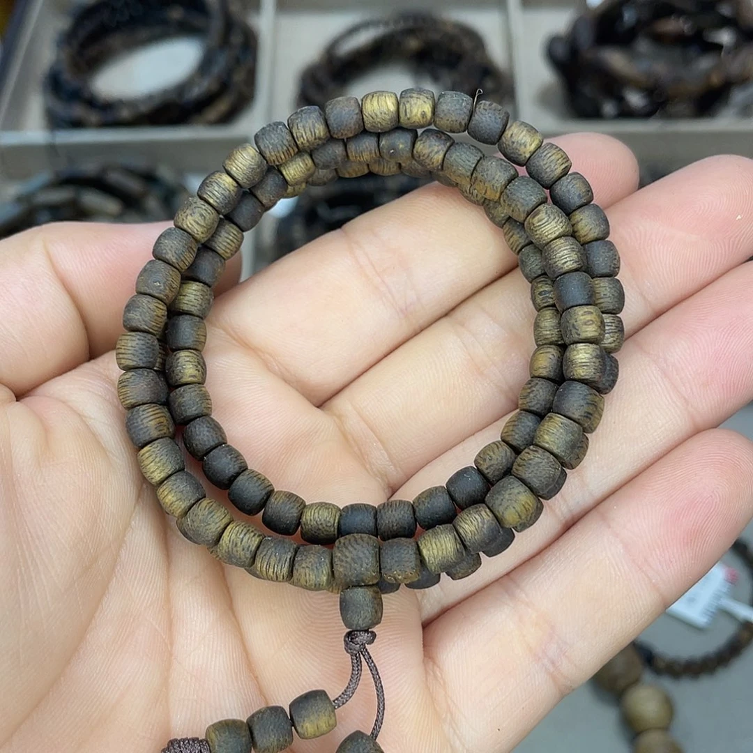 奇楠沉香多圈5mm老型珠
