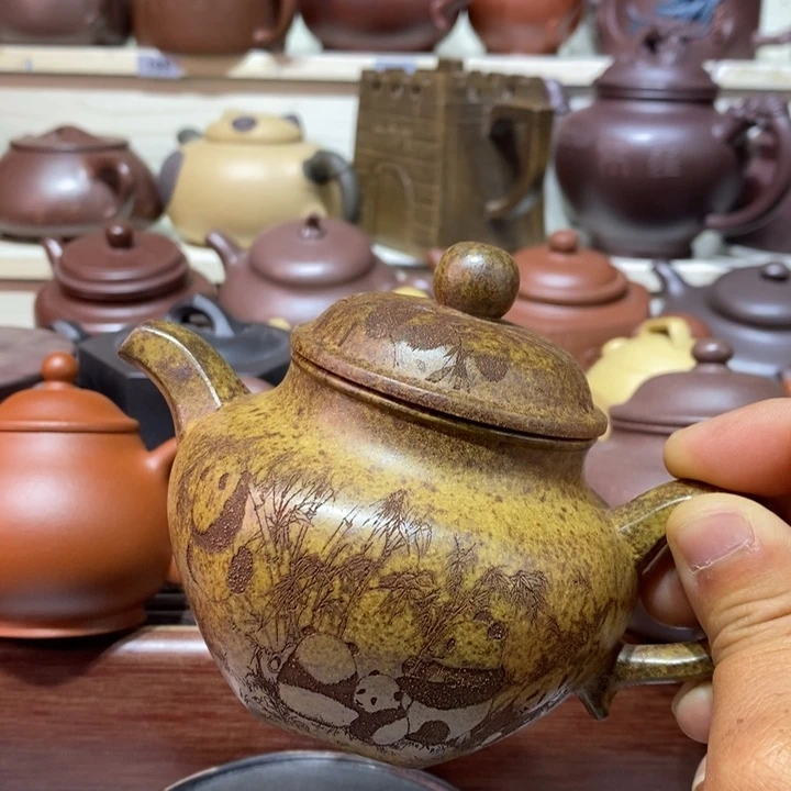 茶壶紫砂精工制作