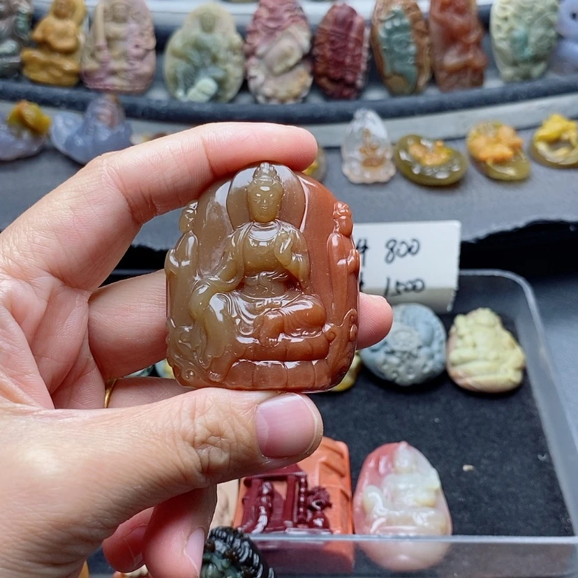 【闪购商品】定制石英质玉吊坠未镶嵌