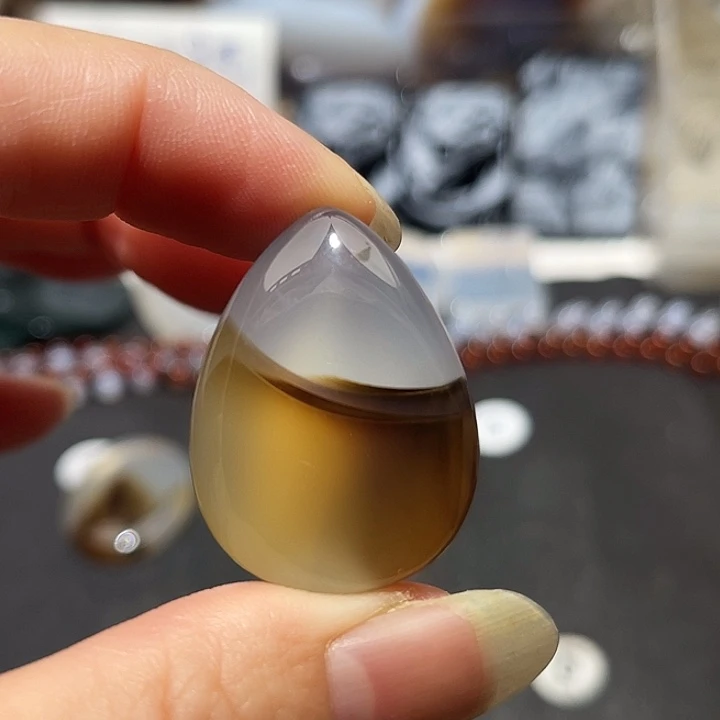 玛瑙/玉髓未镶嵌吊坠(不含链)