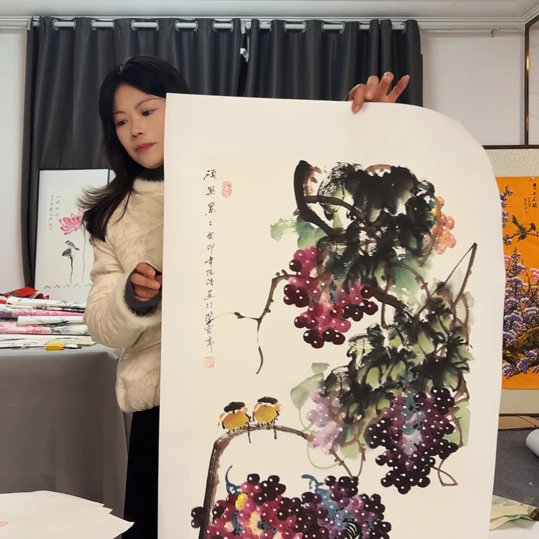 国画作品手绘手绘手绘