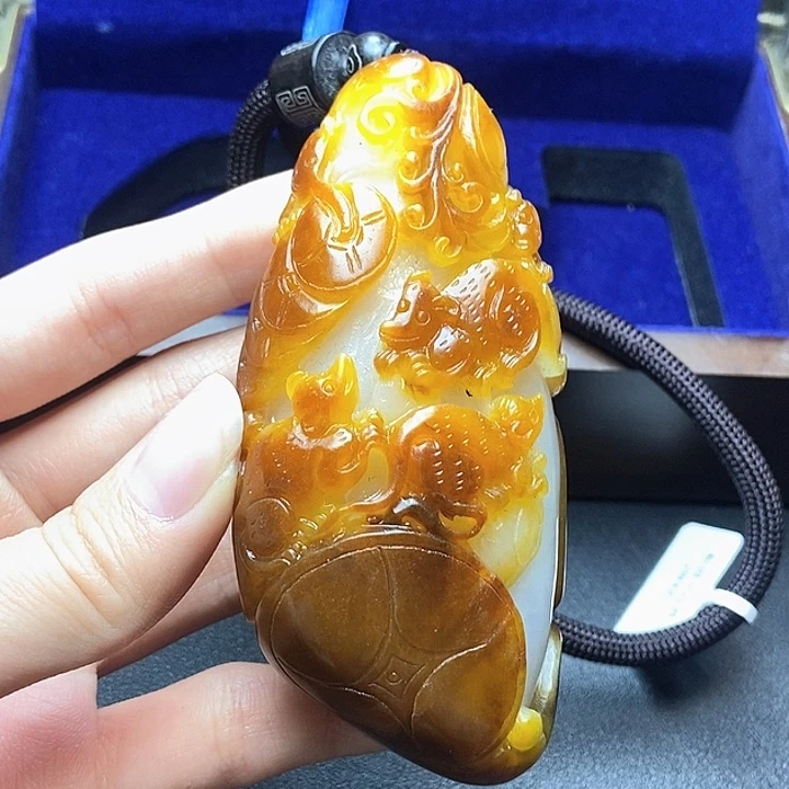 和田玉挂件未镶嵌N