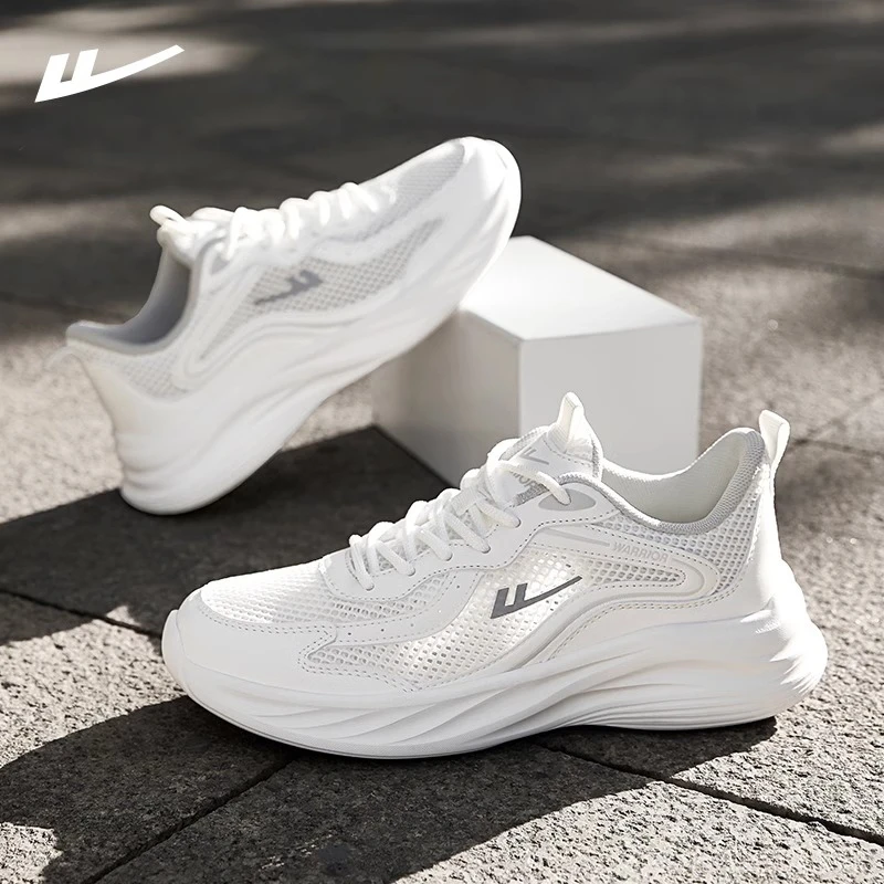 回力跑步鞋女秋季网面女鞋2025新款镂空透气网鞋慢跑鞋软底运动鞋