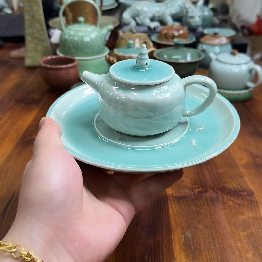 小仲龙泉青瓷微瑕2420