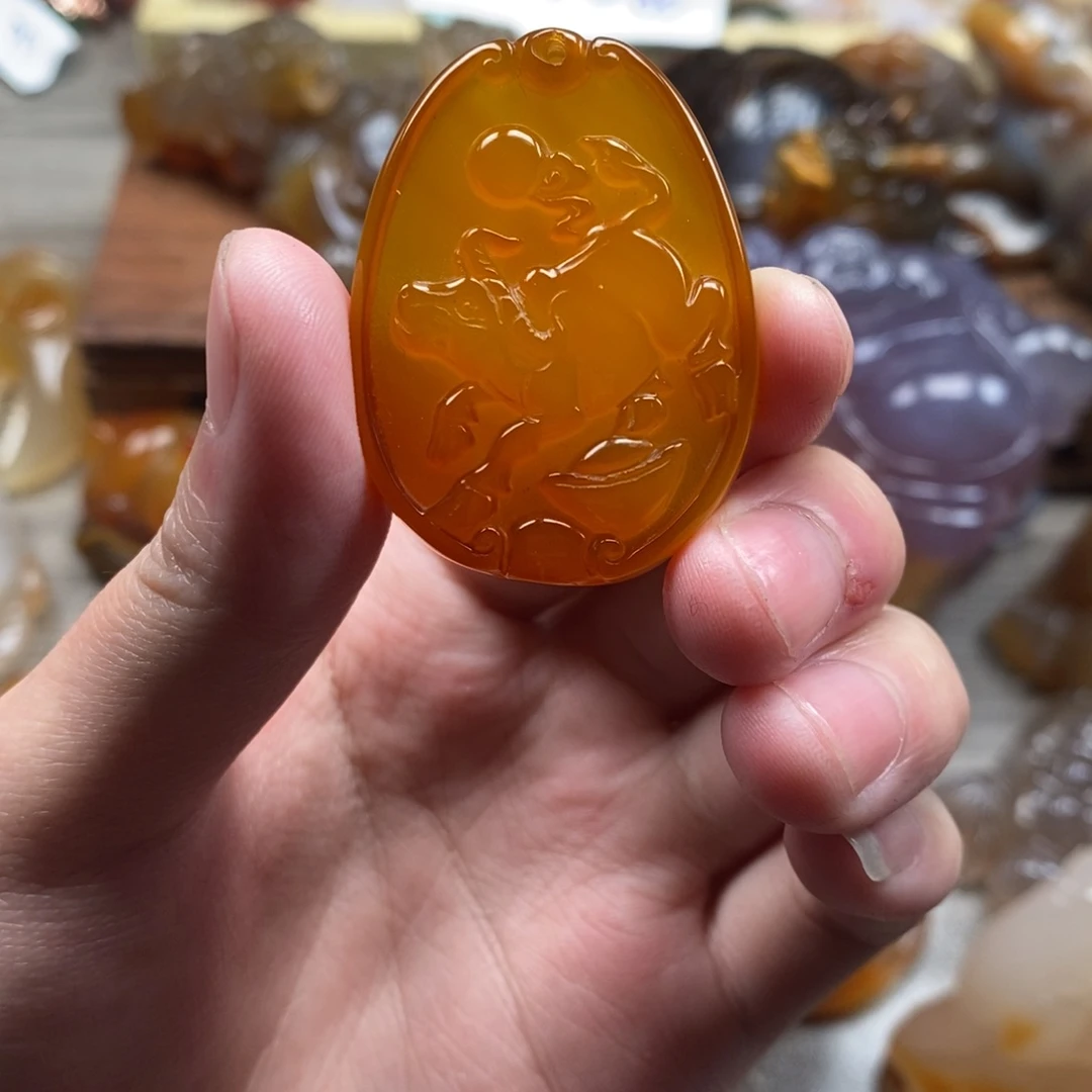 玛瑙/玉髓未镶嵌颈饰