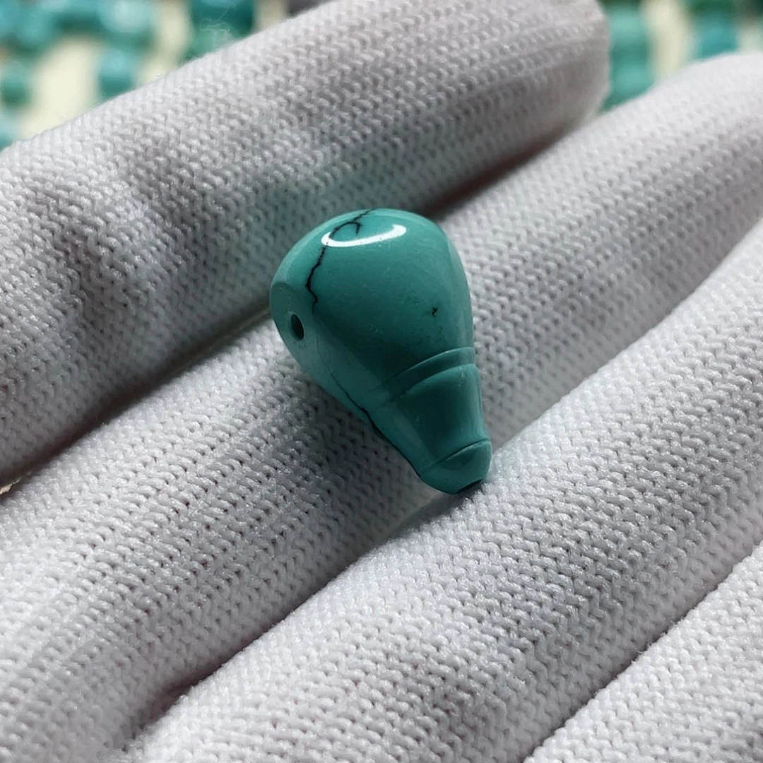 绿松石珠宝半成品未镶嵌