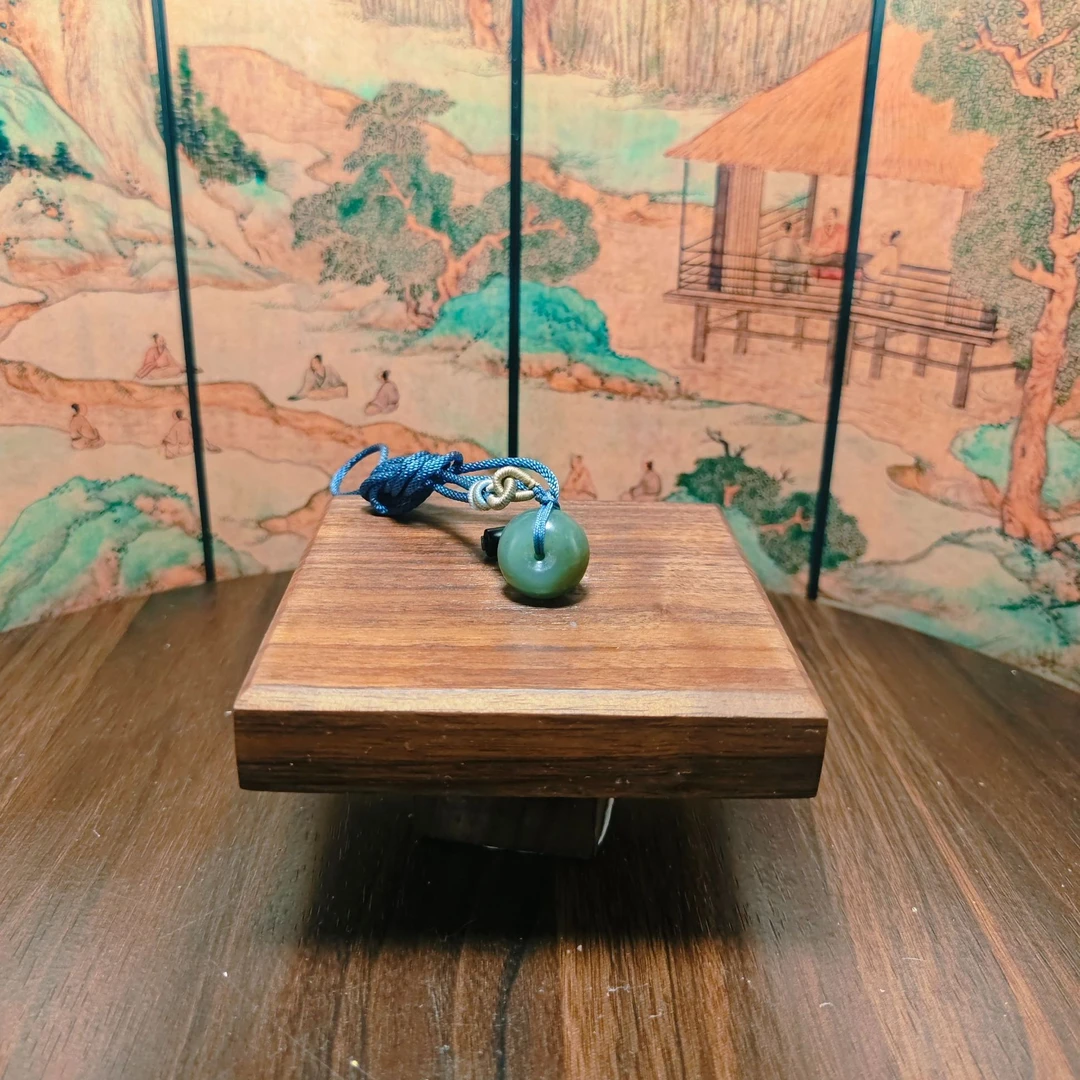 Y和田玉平安扣吊坠0779