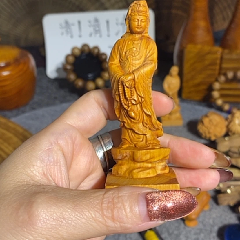 【闪购商品】金丝楠太行崖柏手把件