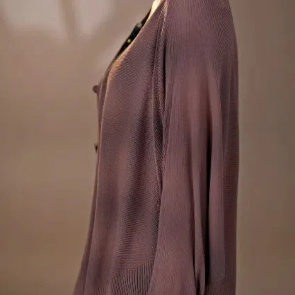 X夏新款气质时尚针织开衫2025休闲百搭宽松显瘦短款上衣