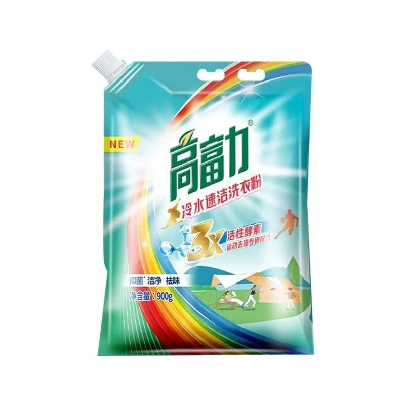 【2包共1800g】浪奇高富力冷水速洁洗衣粉900g