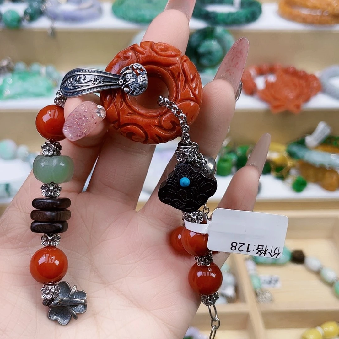 翡翠未镶嵌手链手链