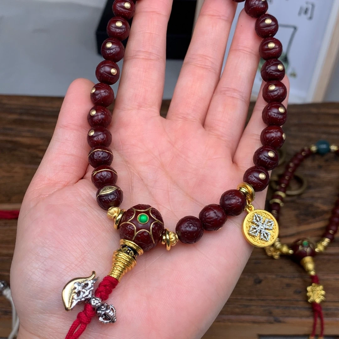 吊坠凤眼菩提9简单手持