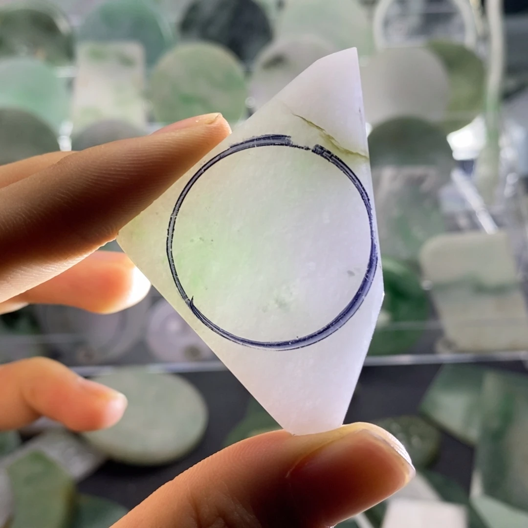 翡翠散珠翡翠a货03