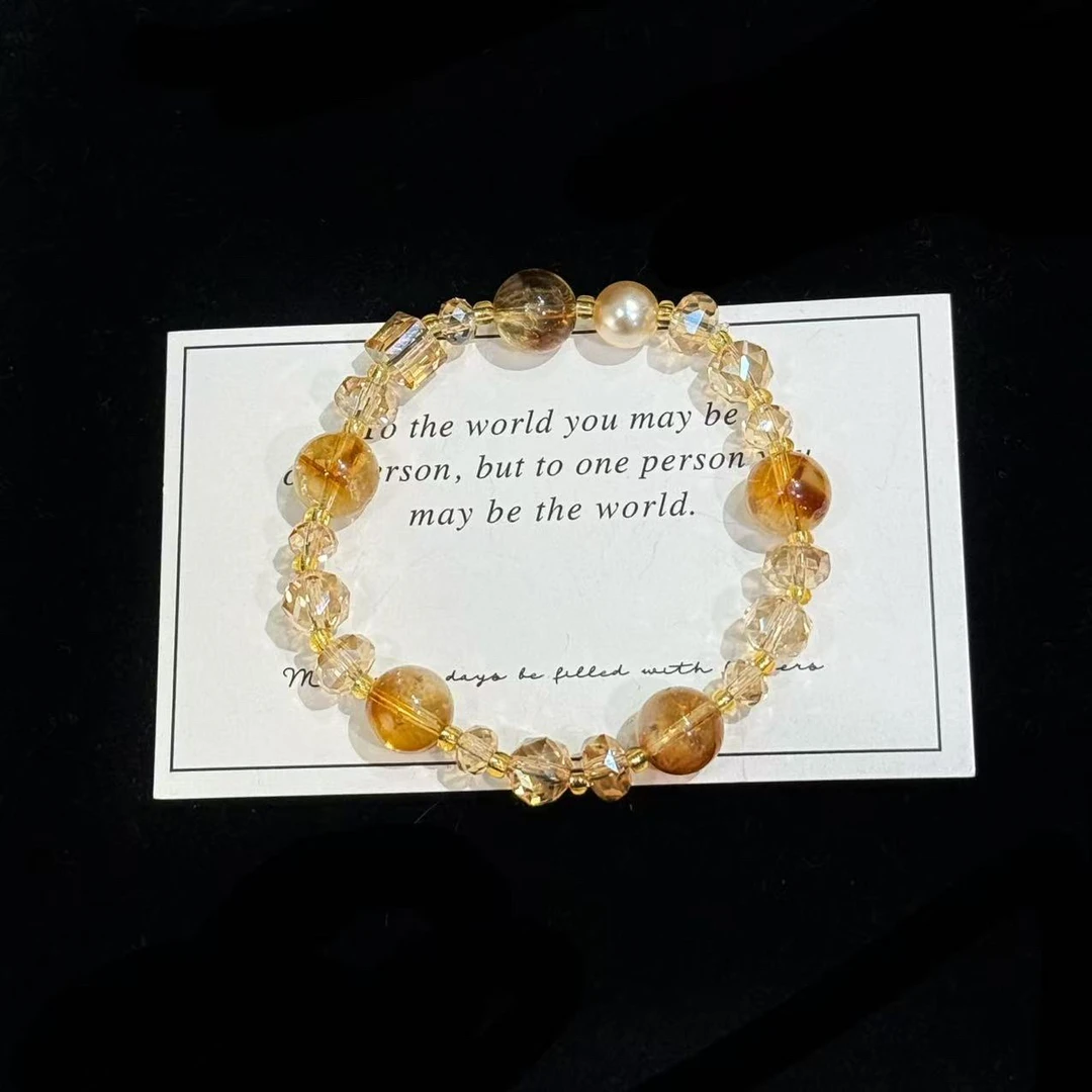 【焦糖冰块】高品黄塔晶设计款 多样性发一    D5933