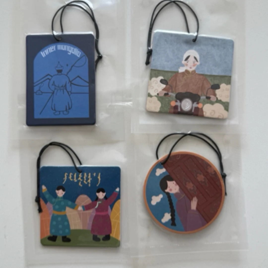 原创插画｜车挂香片