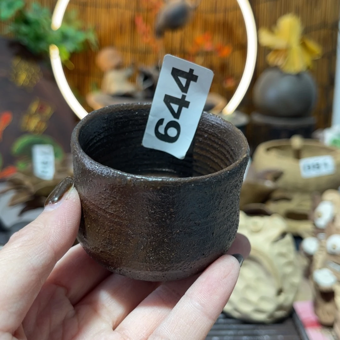 木村信鸿柴烧宝瓶