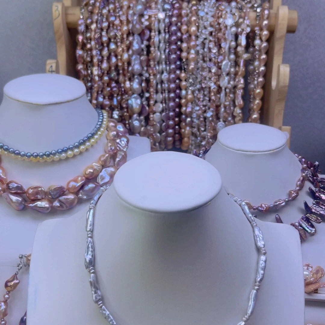 淡水珍珠手绳合金