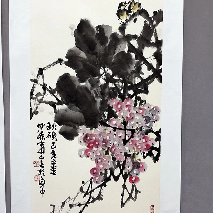 国画亲笔手绘放心去藏