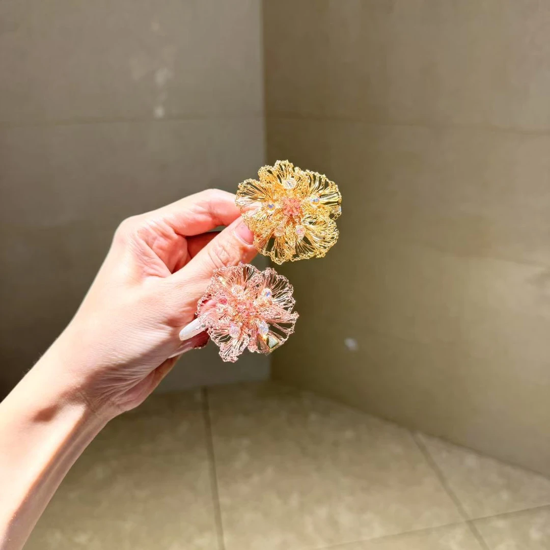 【莫奈海之星】繁花系列mini边夹气质优雅简约时尚百搭款