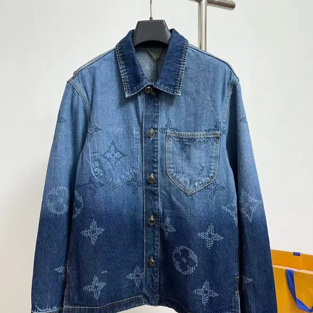 老登新款牛仔夹克外套