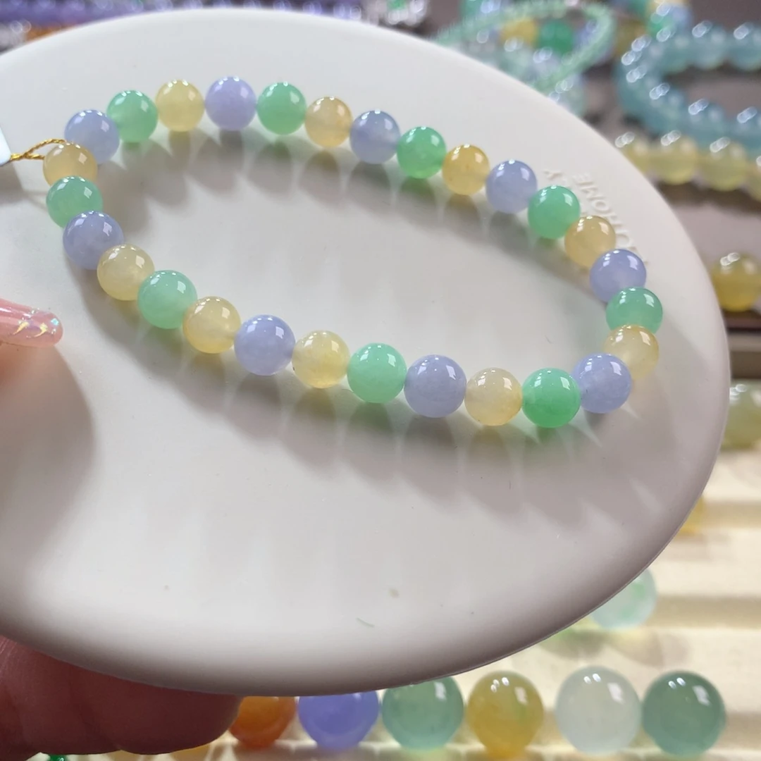 翡翠颈饰未镶嵌幻彩卡6.5