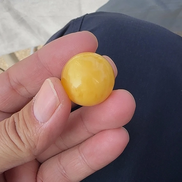 蜜蜡未镶嵌颈饰的料21