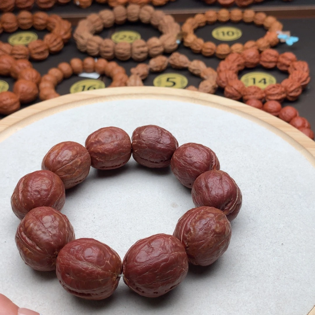 文玩核桃手串红柿子