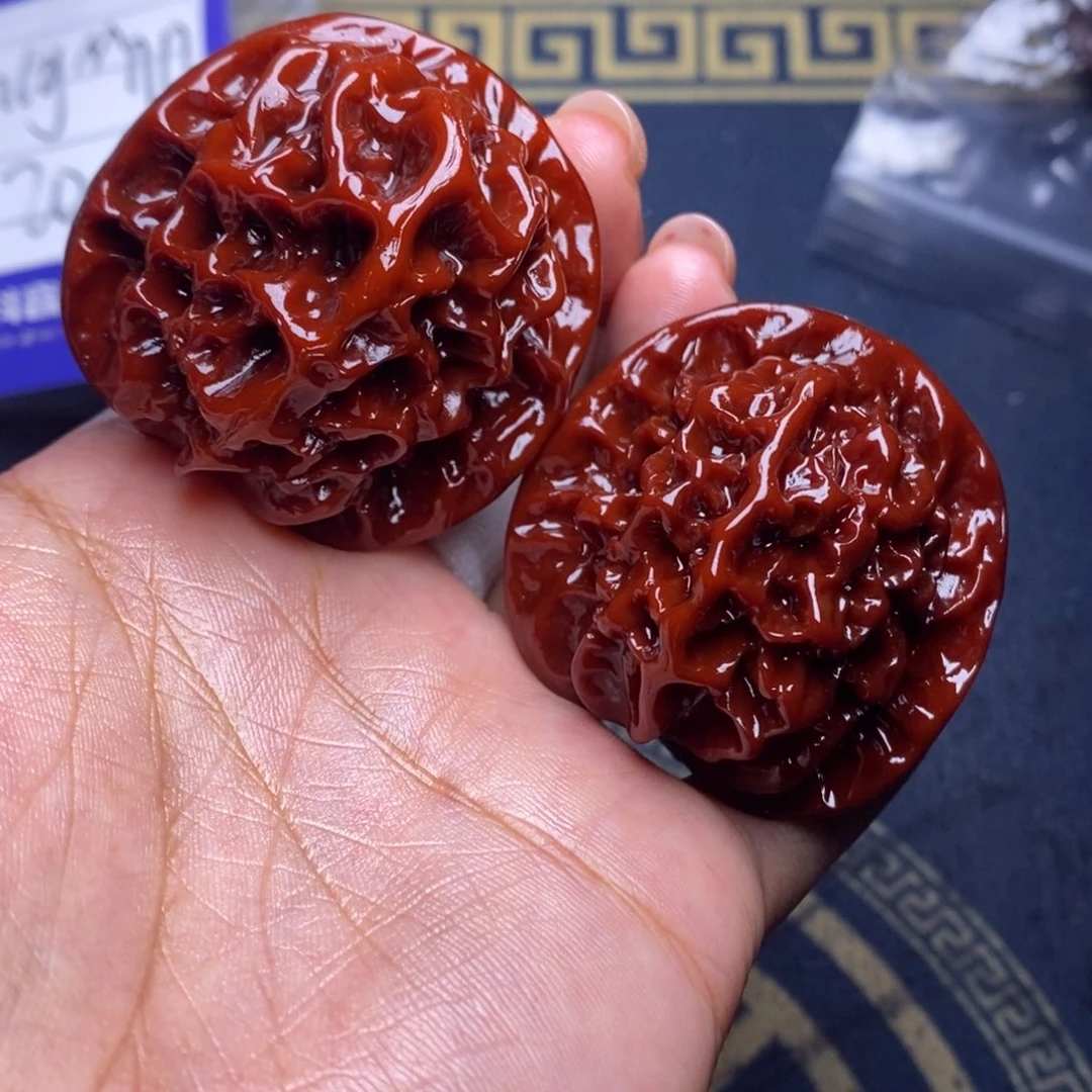 文玩核桃把件帝王45