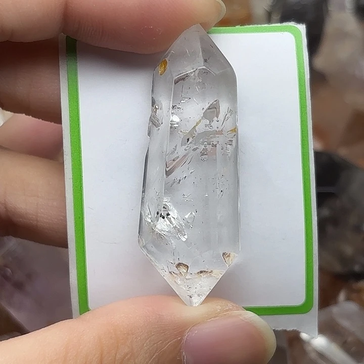 水晶未镶嵌颈饰水胆闪灵钻46mm+