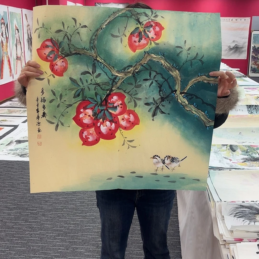 国画国画作品纯手绘