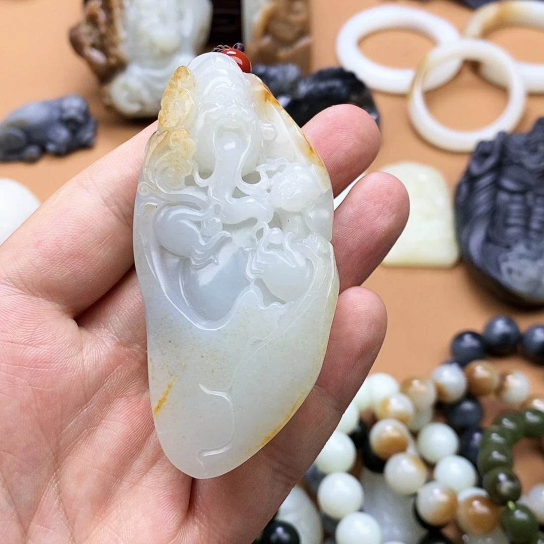 和田玉挂件未镶嵌用****8