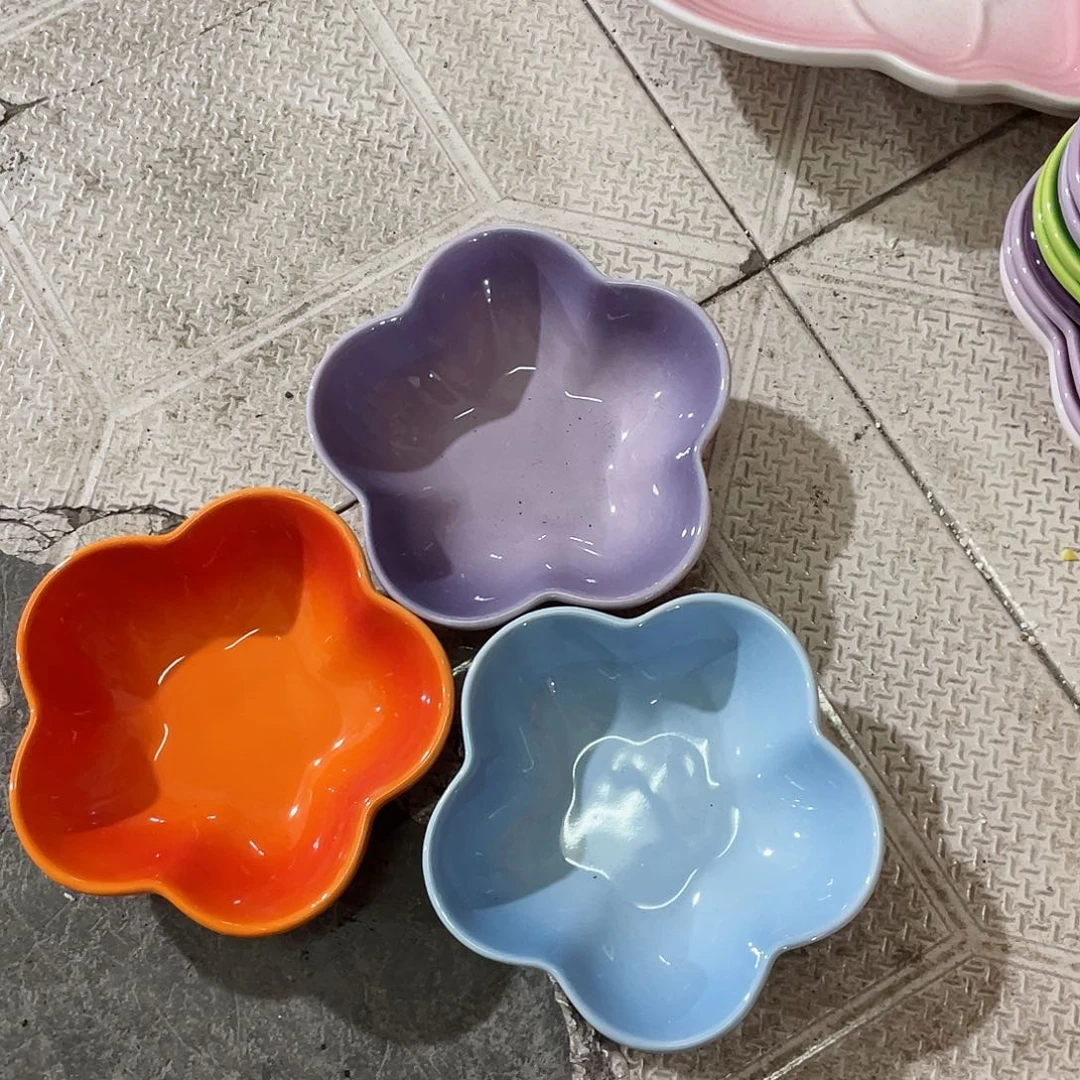 瓷片微瑕陶瓷餐具2个装