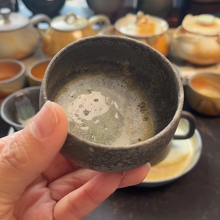 茶盏柴烧茶具柴烧茶具