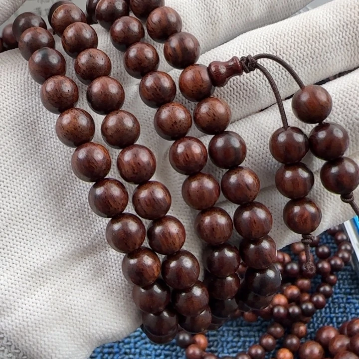 手***5降真香海南红将花梨公0.8多圈