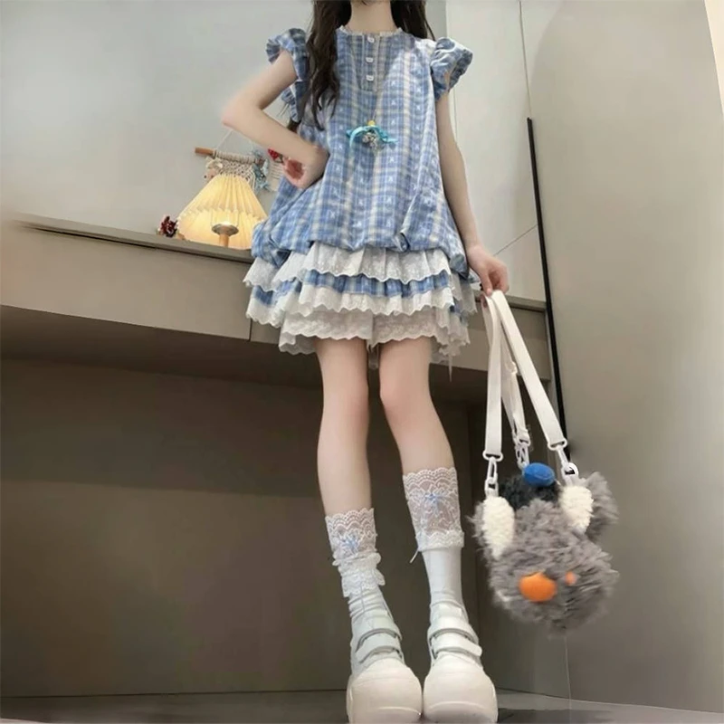 女童连衣裙夏季2025新款儿童时髦初中生公主裙小女孩修身夏装裙子