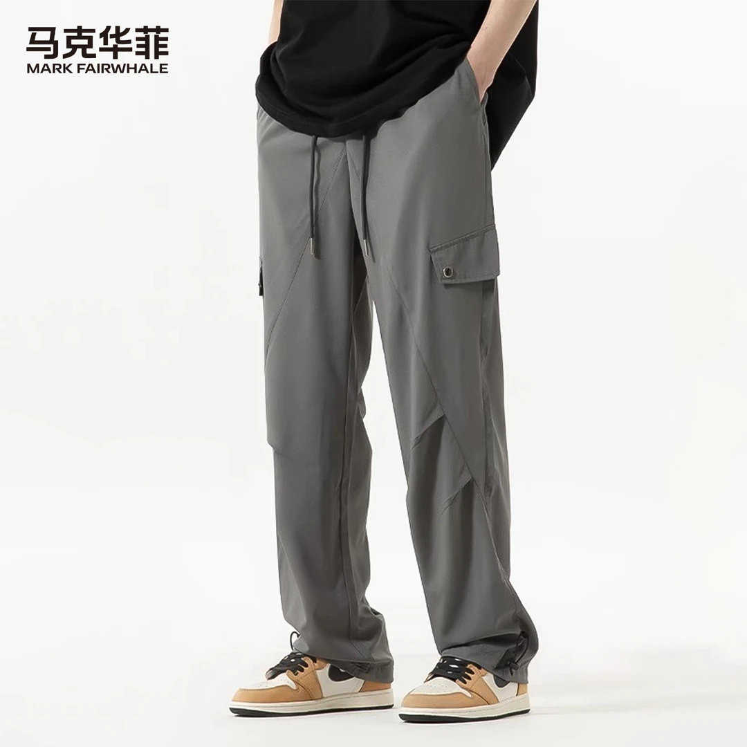 【工装款】马克华菲夏季潮流工装裤男时尚帅气休闲长裤亲肤舒适长裤