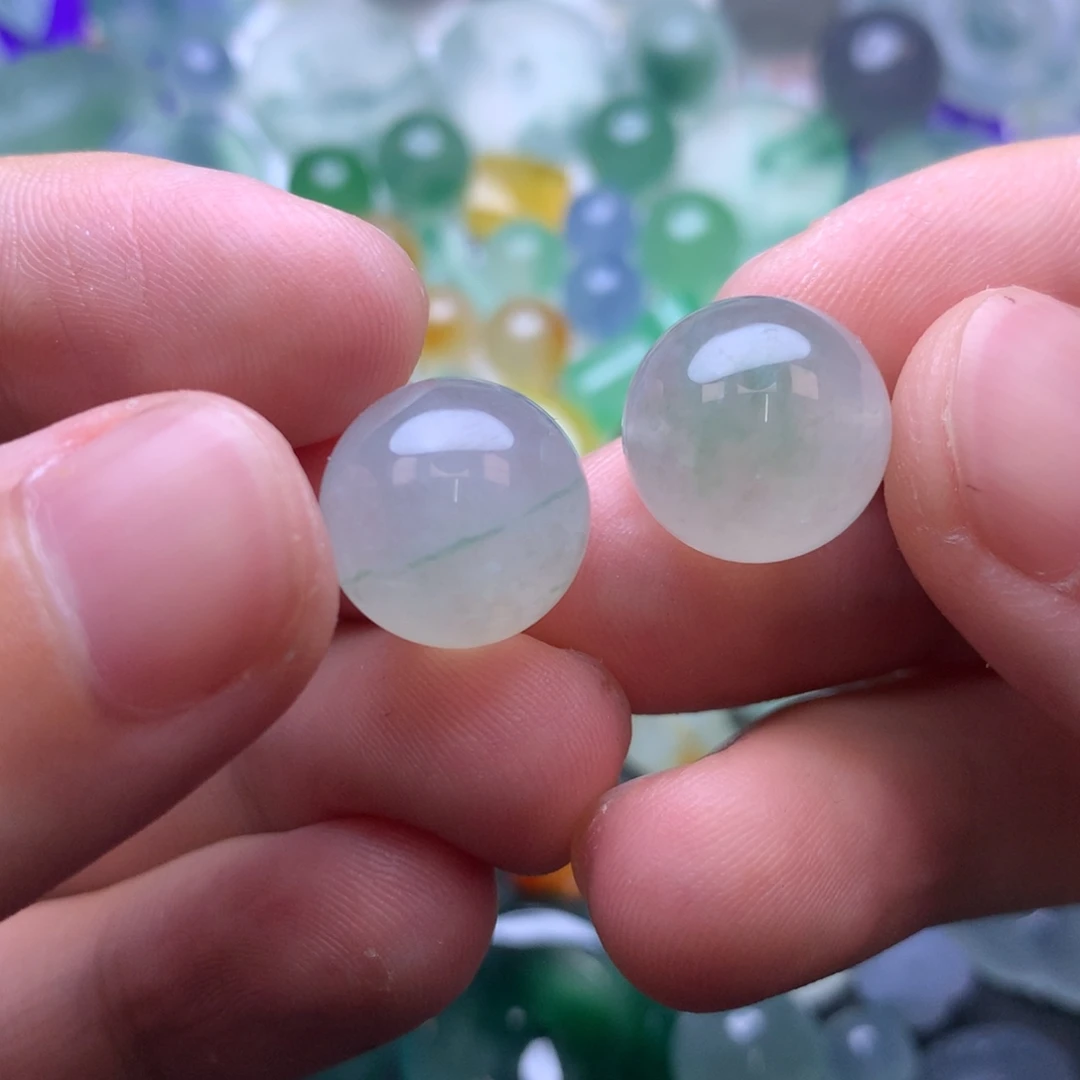 定制翡翠未镶嵌珠子