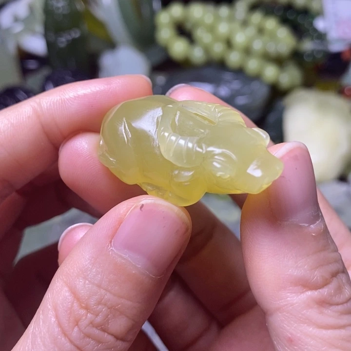 岫玉天然岫玉挂件未镶嵌