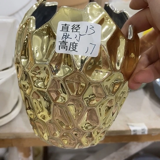 多肉绿植陶瓷花盆9.9包邮，有孔