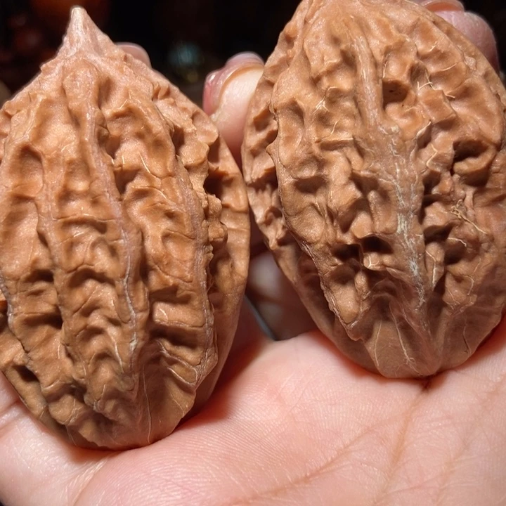 把件文玩核桃东北楸子小雪16