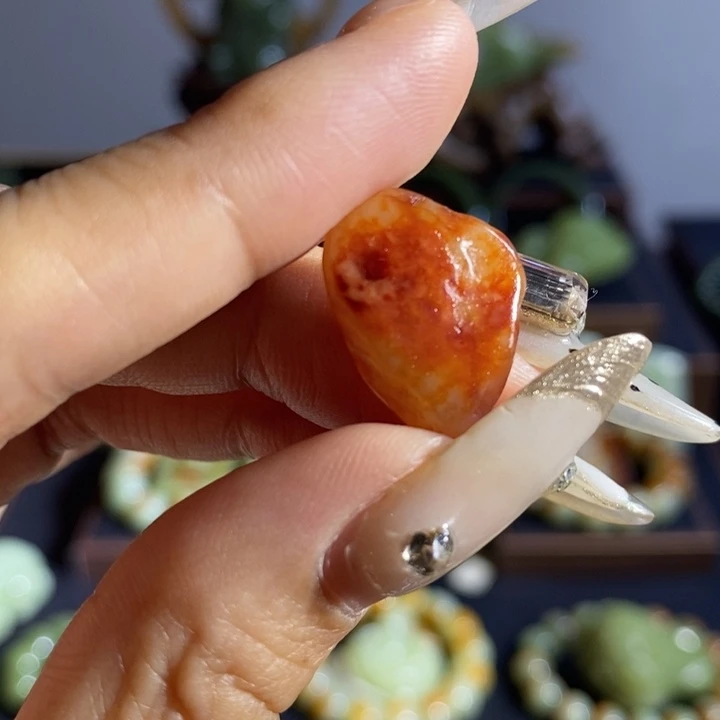 和田玉未镶嵌吊坠(不含链)