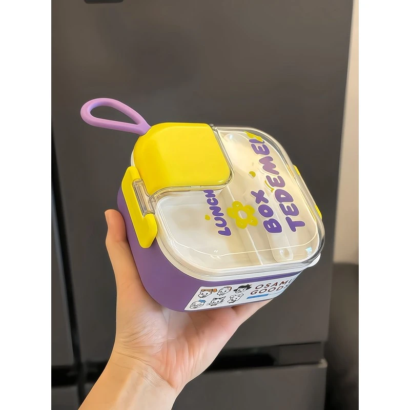 便当盒宝宝饭盒双层不锈钢儿童食品级带饭盒餐盒便携宝宝辅食小学