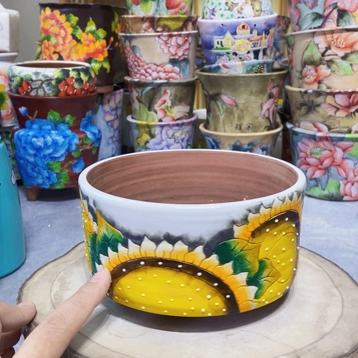景德镇艺术手绘作品