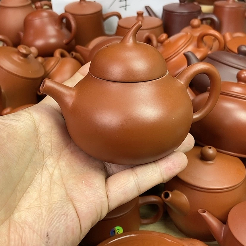 【闪购商品】茶壶朱泥150cc