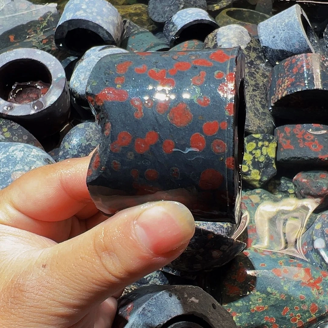 梅花玉鱼缸石茶周边不退不换