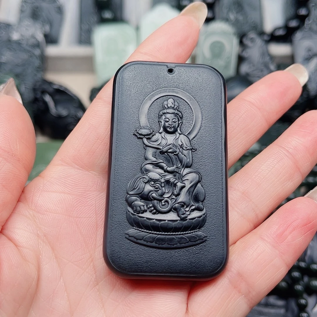 和田玉颈饰未镶嵌龙*