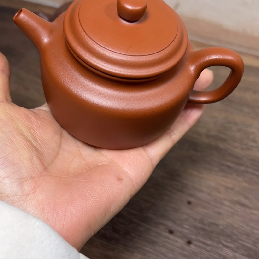 朱泥茶壶用****3朱泥德钟160cc